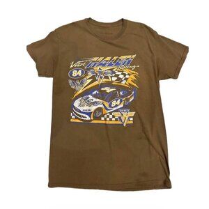 Men's Brown and Khaki T-shirt